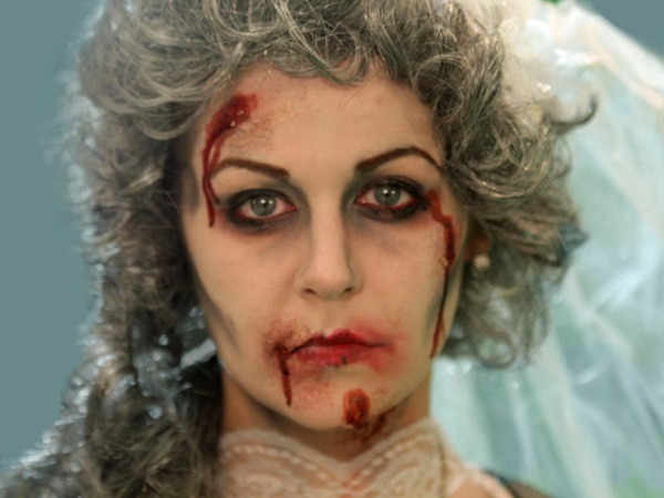 Maquiagem assustadora para Halloween com suas próprias mãos para meninas e meninas