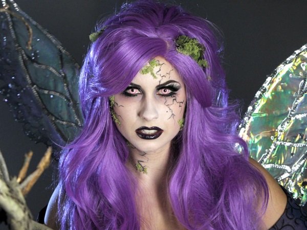 Maquiagem assustadora para Halloween com suas próprias mãos para meninas e meninas