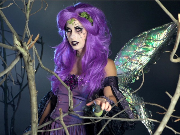 Maquiagem assustadora para Halloween com suas próprias mãos para meninas e meninas