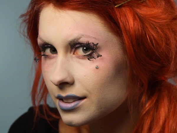 Maquiagem assustadora para Halloween com suas próprias mãos para meninas e meninas