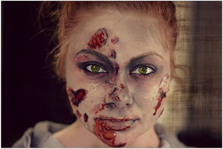 Zombie Makeover for Halloween: foto, vídeo, como fazer suas próprias mãos