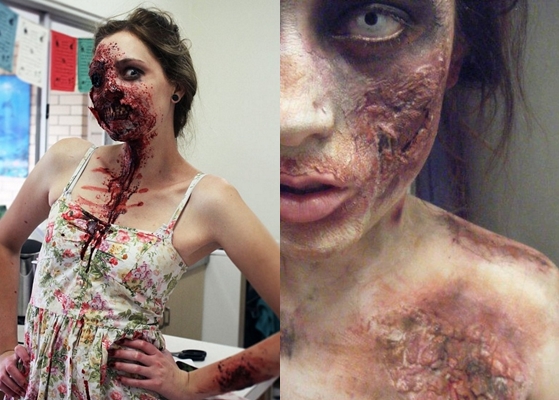 Zombie Makeover for Halloween: foto, vídeo, como fazer suas próprias mãos