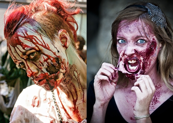 Zombie Makeover for Halloween: foto, vídeo, como fazer suas próprias mãos
