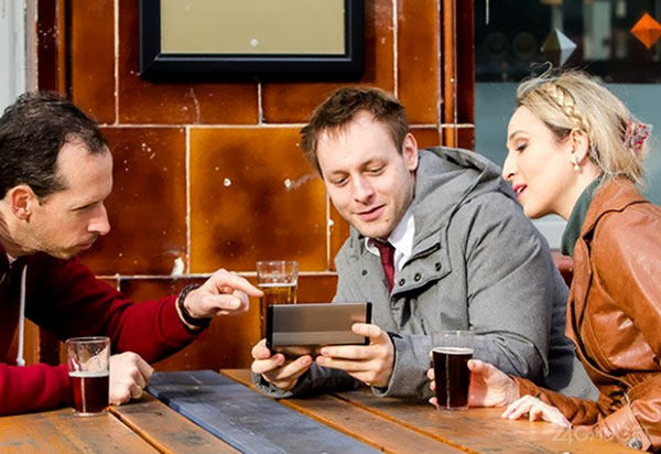 Miniatura laptop Gemini PDA - para aqueles que estão na estrada