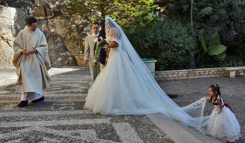 Cerimônia de casamento nas igrejas ortodoxas e católicas