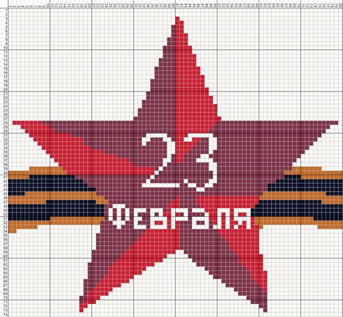 Decoração do cartão para 23 de fevereiro: fotovariants
