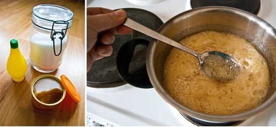 Massa para shugaring em casa: a receita e o caminho da preparação de massa de açúcar