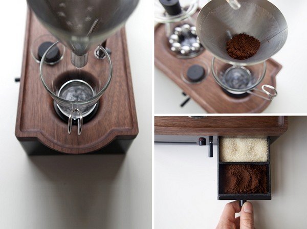 Presente para cafeteira: cafeteira de alarme Barisieur
