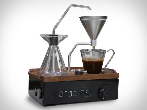 Presente para cafeteira: cafeteira de alarme Barisieur