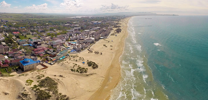 Clima e temperatura da água em Anapa em agosto de 2017