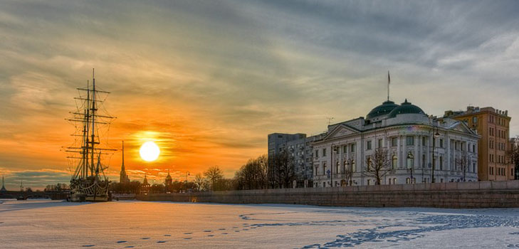 Tempo em Petersburg - Março 2017