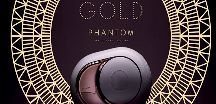 Revolução do som: alto-falante sem fio Devialet Gold Phantom