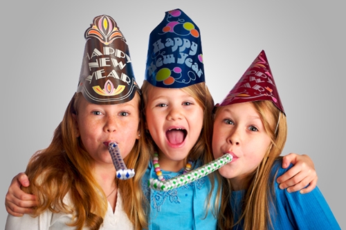 Cenários para festa de Ano Novo no jardim de infância e escola: regras para compilação