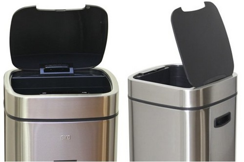 EKO touch-sensitive bin - técnica "inteligente" para manter a ordem