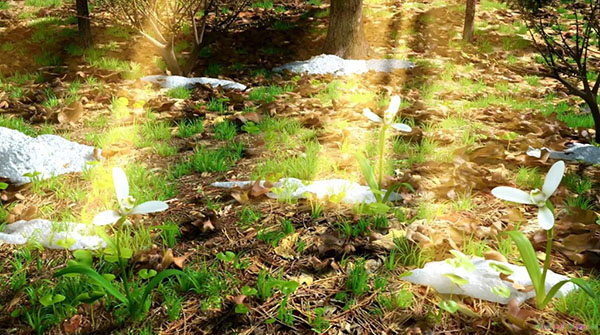 Composição sobre o tema da Primavera