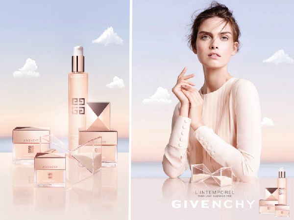 Luz solar contra rugas: a linha antienvelhecimento Givenchy L'Intemporel