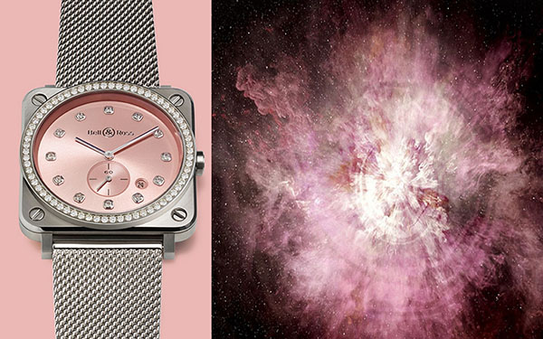 Tempo na luz rosa: relógios Novarosa da Bell & Ross