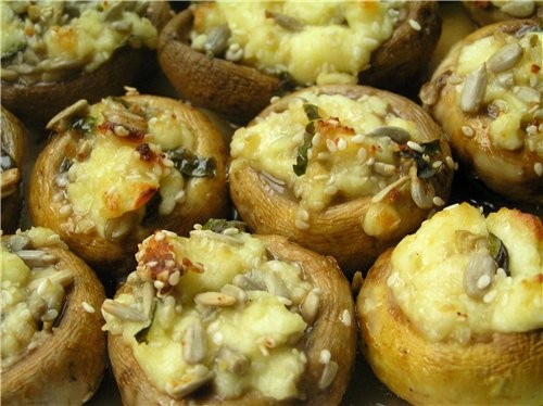 sandes de cogumelos