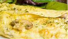 cogumelos para o café da manhã