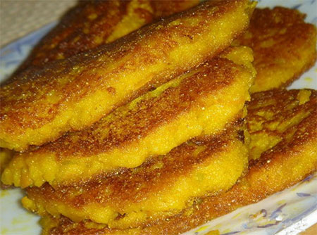 Panquecas das abóboras