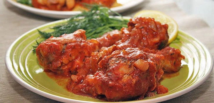 Chahokhbili de frango: como cozinhar
