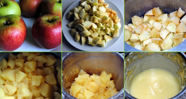 Gema de maçãs para o inverno: receita de fotos, como fazer confeiteira de maçã