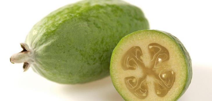 Feijoa com mel, uma receita com uma foto