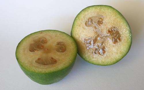 Feijoa com mel, uma receita com uma foto