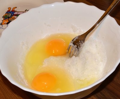 Foto de receita de torta de maçã em multivark