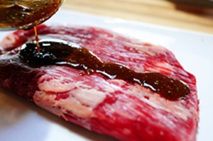 Foto da receita para salada de carne original com pimenta