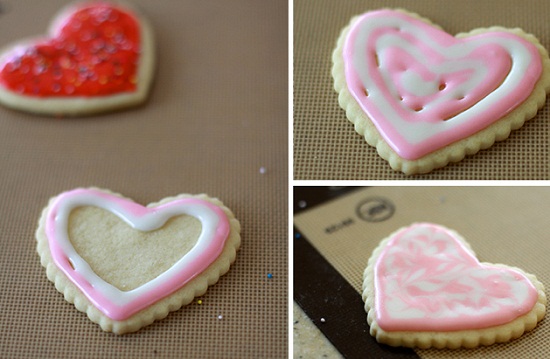 Bolo para o St. Valentine's Day