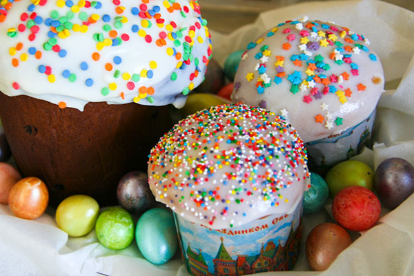 Glaze for cake com uma foto