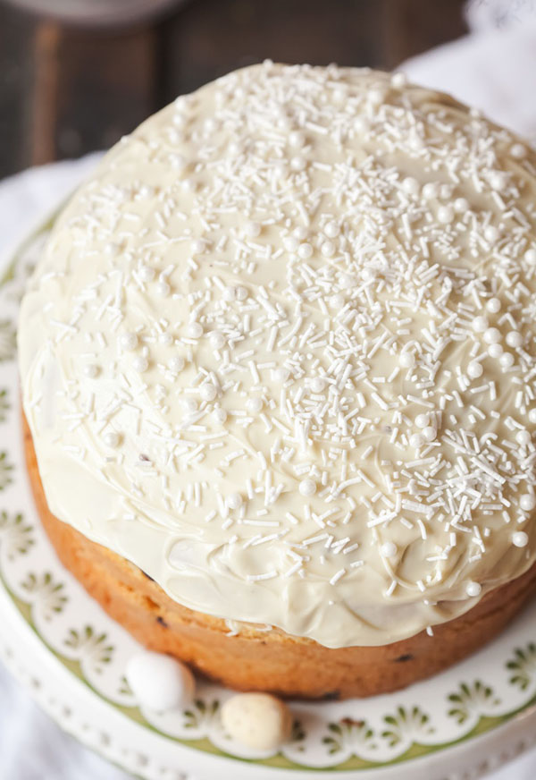 Glaze for cake com uma foto