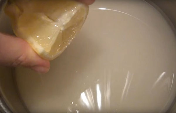 Glaze for cake com uma foto