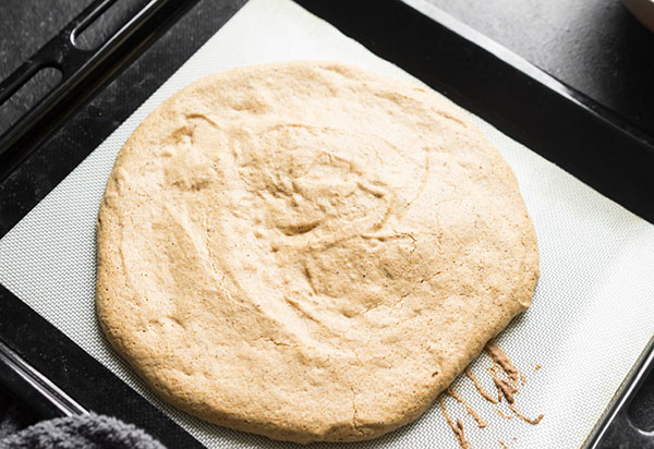 Receita elegante e simples para merengue de noz