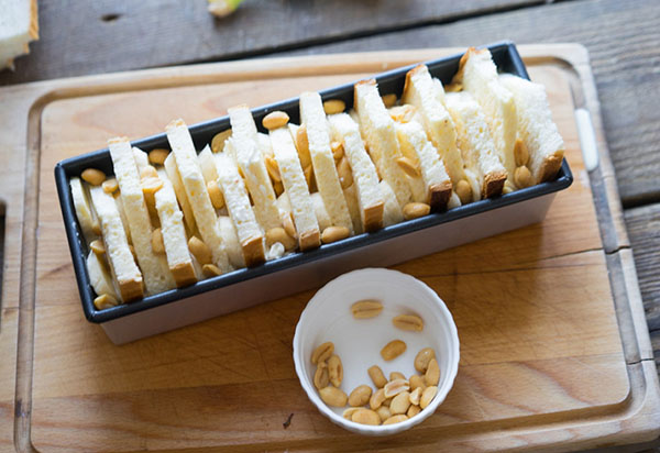 Receita Gourmet: torrada em molho cremoso
