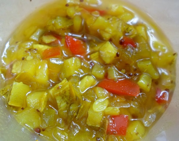 Abobrinha picante em coreano - a mais deliciosa receita para o inverno