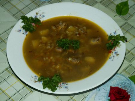 Como cozinhar sopa de trigo mourisco