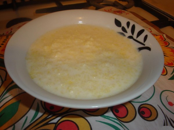 mingau mingau em leite mingau de painço clássico