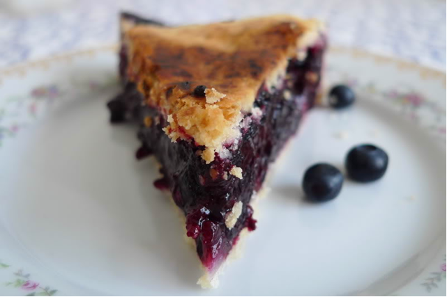 Bolo de mirtilo