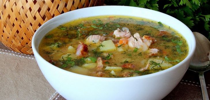 Como cozinhar sopa de ervilha