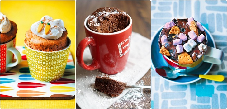 Como fazer cupcakes em canecas