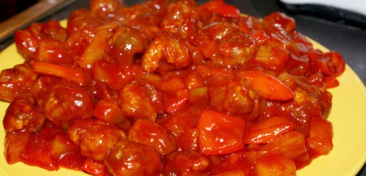 carne em chinês