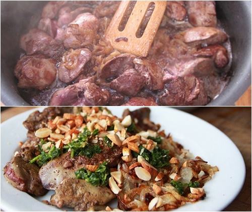 Como cozinhar fígado de frango