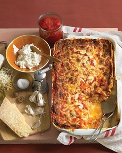 Como cozinhar lasanha em casa