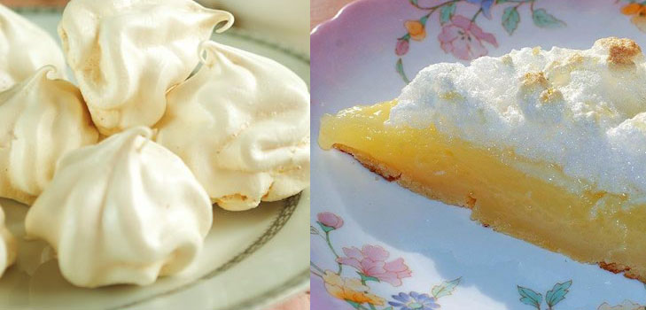 Como cozinhar merengue, uma deliciosa receita com uma foto
