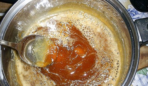 Caramelo em casa