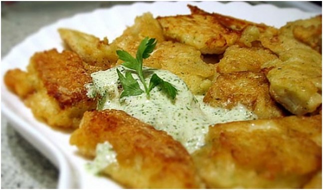 peixe com verduras