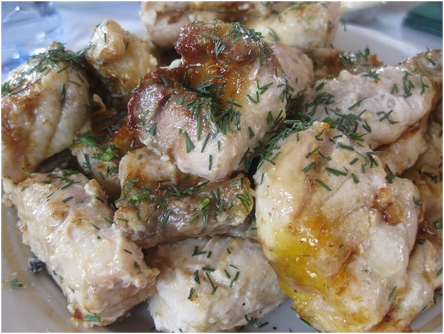 peixe frito