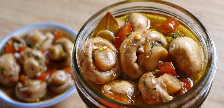 Receita para cogumelos enlatados para o inverno